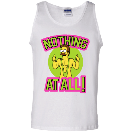 T-Shirts White / S Nothing At All Men's Tank Top