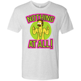 T-Shirts Heather White / S Nothing At All Men's Triblend T-Shirt