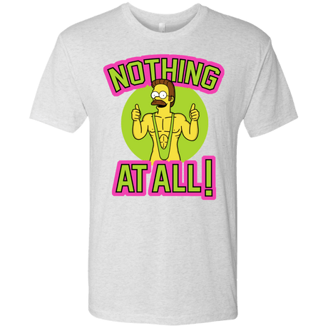 T-Shirts Heather White / S Nothing At All Men's Triblend T-Shirt