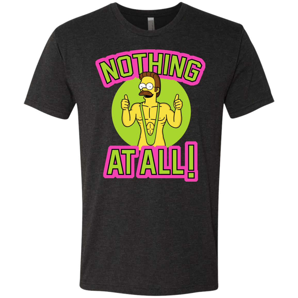 T-Shirts Vintage Black / S Nothing At All Men's Triblend T-Shirt