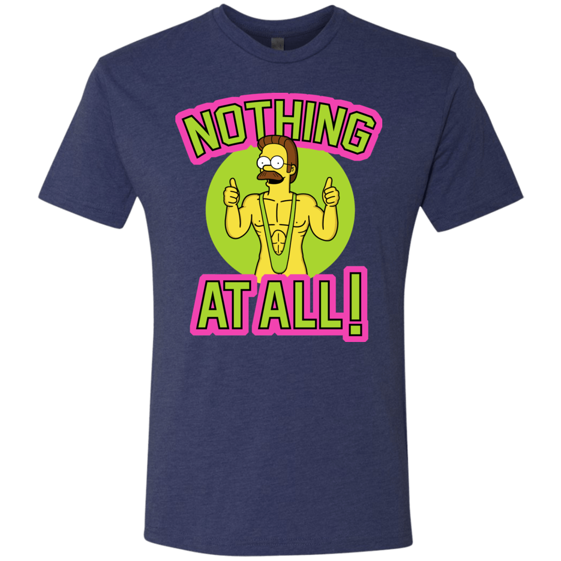 T-Shirts Vintage Navy / S Nothing At All Men's Triblend T-Shirt