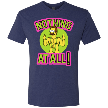 T-Shirts Vintage Navy / S Nothing At All Men's Triblend T-Shirt