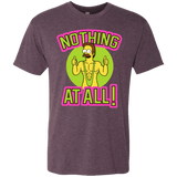 T-Shirts Vintage Purple / S Nothing At All Men's Triblend T-Shirt