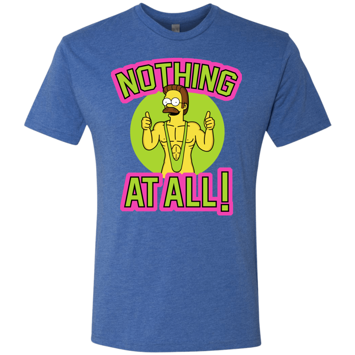 T-Shirts Vintage Royal / S Nothing At All Men's Triblend T-Shirt