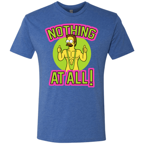 T-Shirts Vintage Royal / S Nothing At All Men's Triblend T-Shirt
