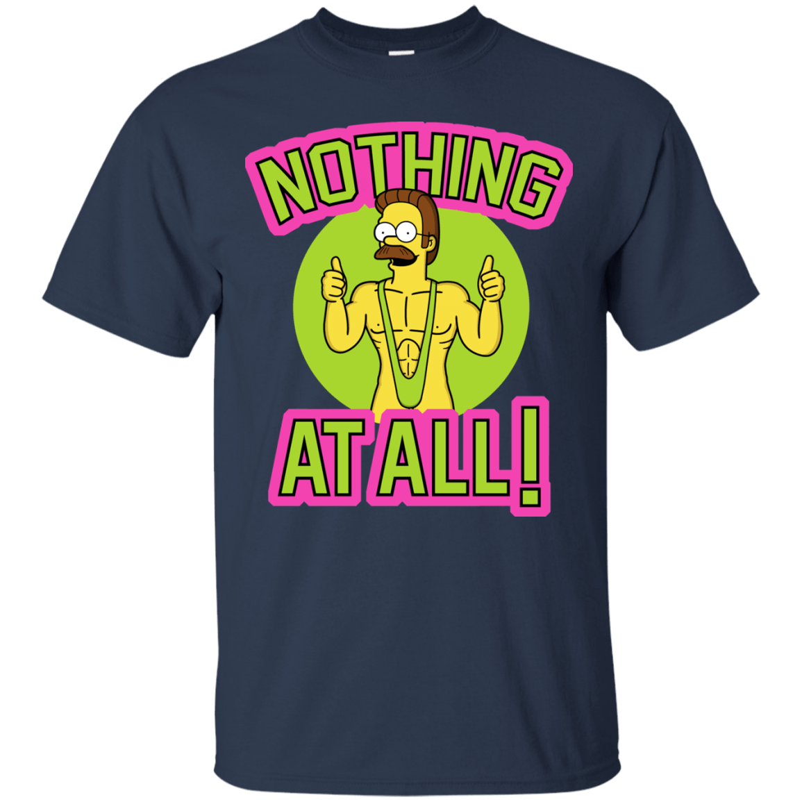 T-Shirts Navy / S Nothing At All T-Shirt