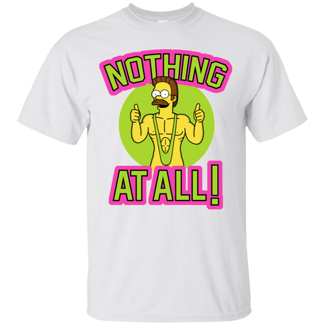 T-Shirts White / S Nothing At All T-Shirt