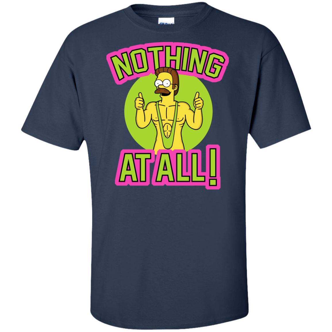 T-Shirts Navy / XLT Nothing At All Tall T-Shirt
