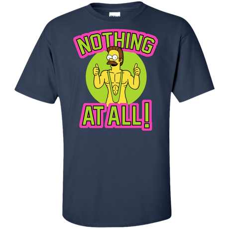 T-Shirts Navy / XLT Nothing At All Tall T-Shirt