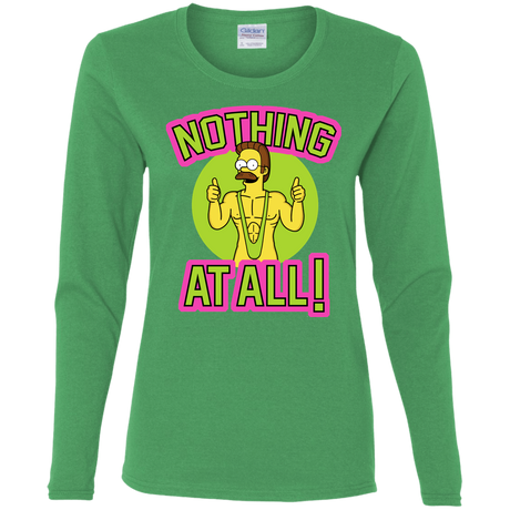 T-Shirts Irish Green / S Nothing At All Women's Long Sleeve T-Shirt