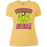 T-Shirts Banana Cream/ / X-Small Nothing At All Women's Premium T-Shirt