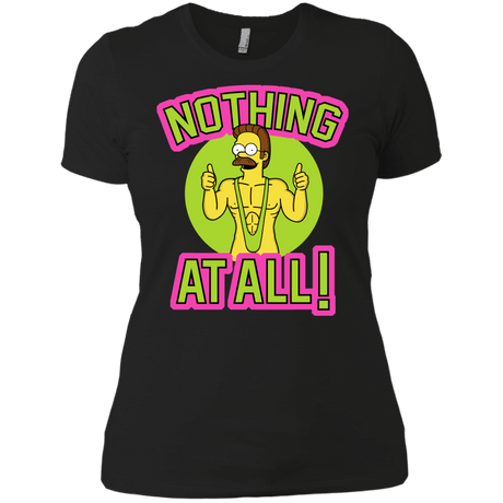 T-Shirts Black / X-Small Nothing At All Women's Premium T-Shirt