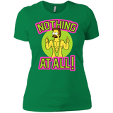 T-Shirts Kelly Green / X-Small Nothing At All Women's Premium T-Shirt