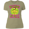 T-Shirts Light Olive / X-Small Nothing At All Women's Premium T-Shirt