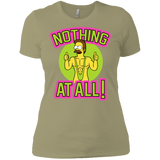 T-Shirts Light Olive / X-Small Nothing At All Women's Premium T-Shirt
