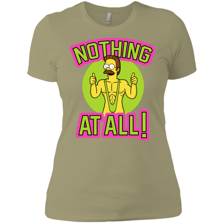 T-Shirts Light Olive / X-Small Nothing At All Women's Premium T-Shirt