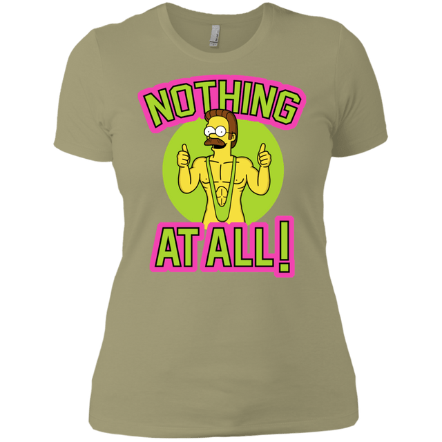 T-Shirts Light Olive / X-Small Nothing At All Women's Premium T-Shirt