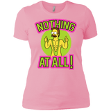 T-Shirts Light Pink / X-Small Nothing At All Women's Premium T-Shirt