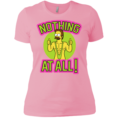 T-Shirts Light Pink / X-Small Nothing At All Women's Premium T-Shirt
