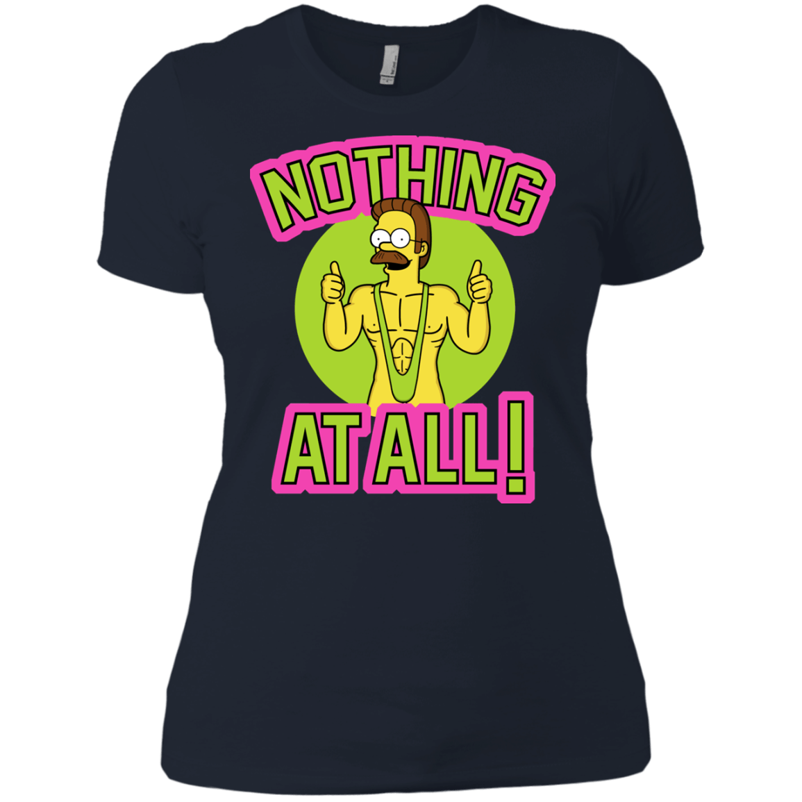 T-Shirts Midnight Navy / X-Small Nothing At All Women's Premium T-Shirt