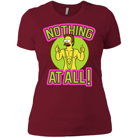 T-Shirts Scarlet / X-Small Nothing At All Women's Premium T-Shirt