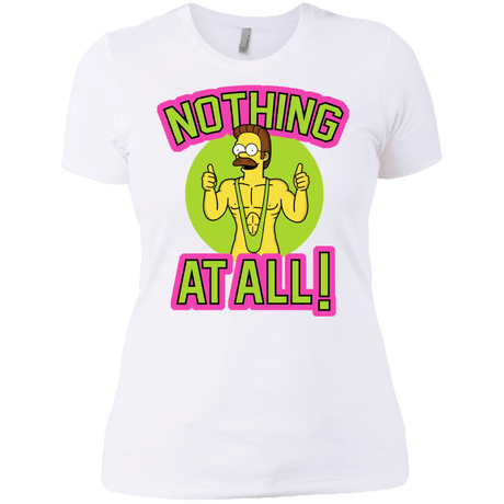 T-Shirts White / X-Small Nothing At All Women's Premium T-Shirt