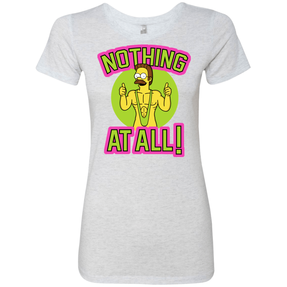 T-Shirts Heather White / S Nothing At All Women's Triblend T-Shirt