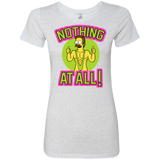 T-Shirts Heather White / S Nothing At All Women's Triblend T-Shirt