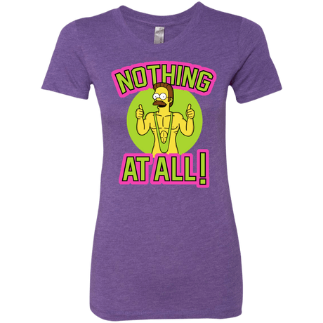 T-Shirts Purple Rush / S Nothing At All Women's Triblend T-Shirt