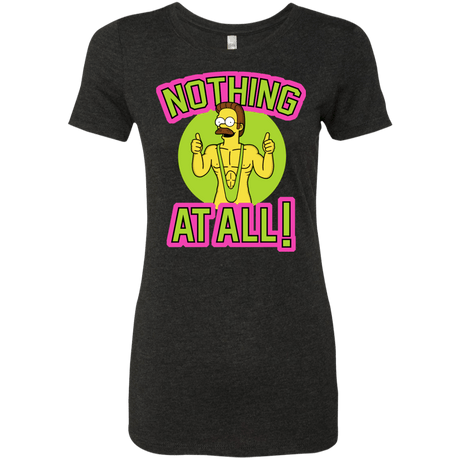 T-Shirts Vintage Black / S Nothing At All Women's Triblend T-Shirt