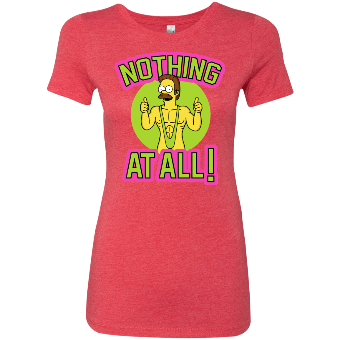 T-Shirts Vintage Red / S Nothing At All Women's Triblend T-Shirt