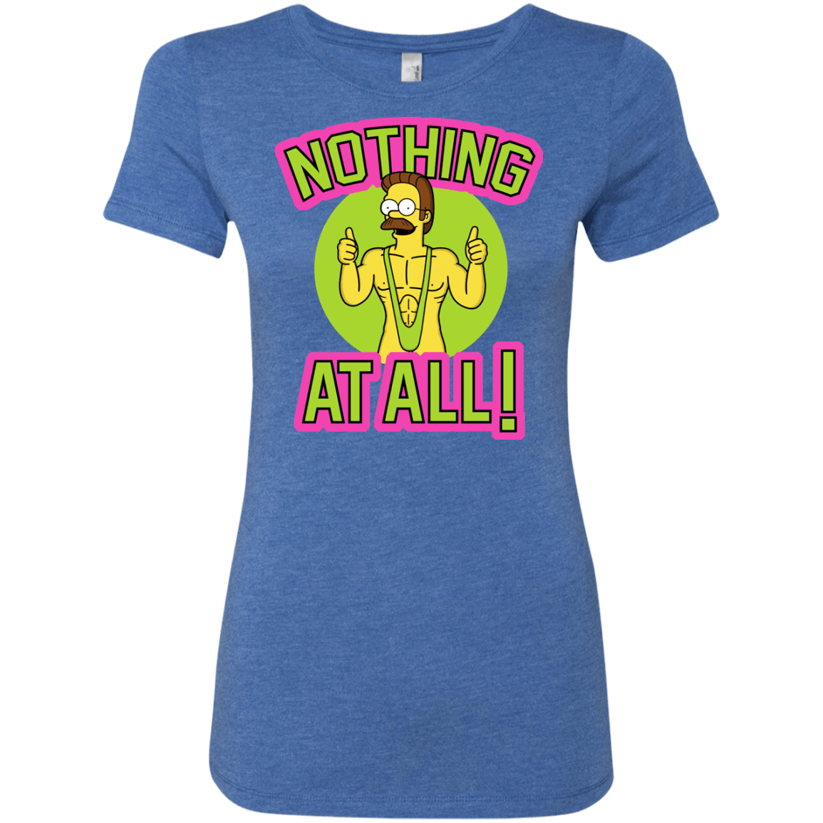 T-Shirts Vintage Royal / S Nothing At All Women's Triblend T-Shirt