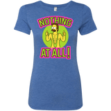 T-Shirts Vintage Royal / S Nothing At All Women's Triblend T-Shirt
