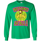 T-Shirts Irish Green / YS Nothing At All Youth Long Sleeve T-Shirt