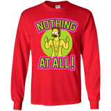 T-Shirts Red / YS Nothing At All Youth Long Sleeve T-Shirt