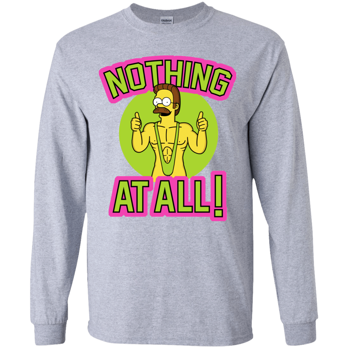 T-Shirts Sport Grey / YS Nothing At All Youth Long Sleeve T-Shirt