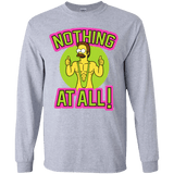 T-Shirts Sport Grey / YS Nothing At All Youth Long Sleeve T-Shirt