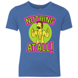 T-Shirts Vintage Royal / YXS Nothing At All Youth Triblend T-Shirt