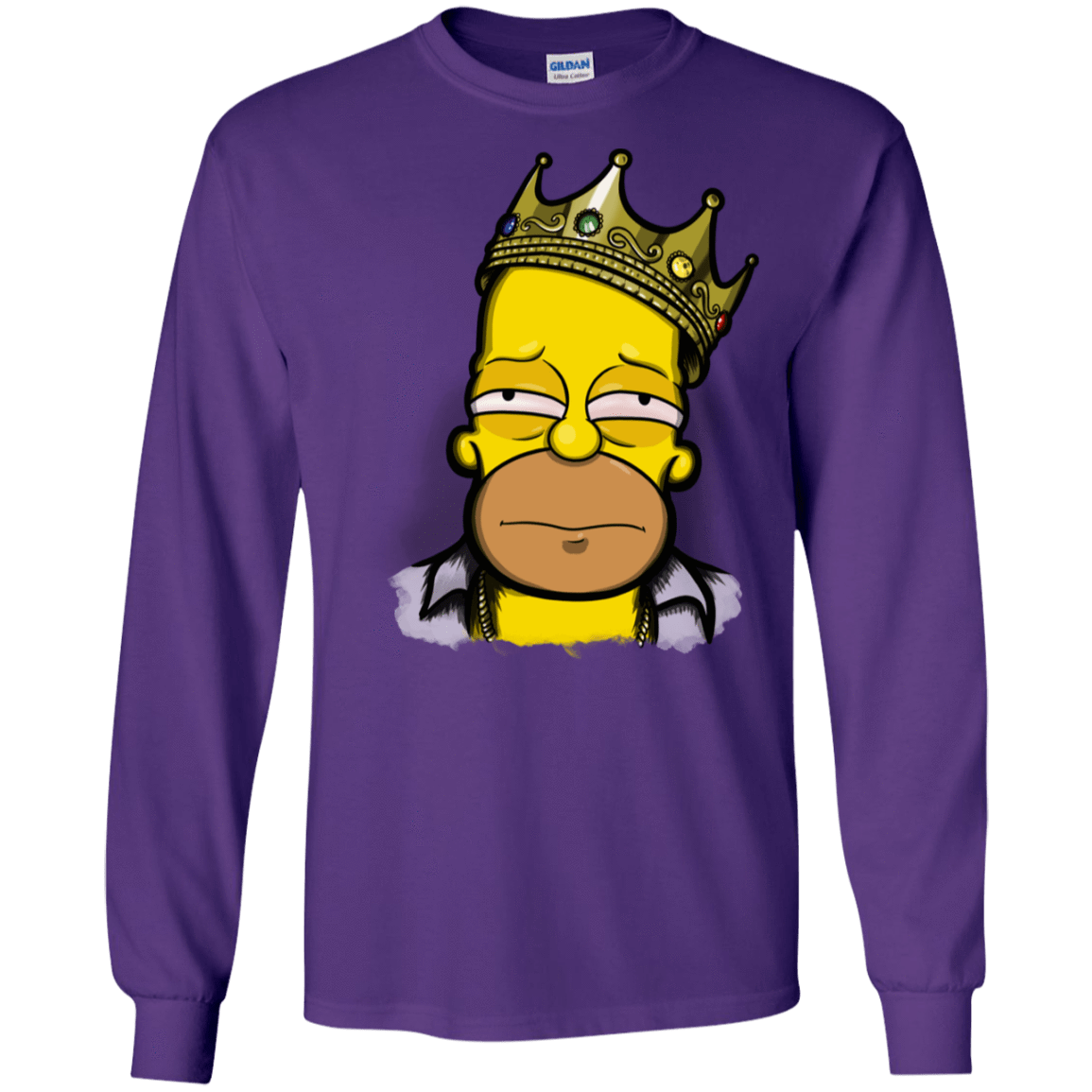 T-Shirts Purple / S Notorious Drink Men's Long Sleeve T-Shirt