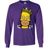 T-Shirts Purple / S Notorious Drink Men's Long Sleeve T-Shirt