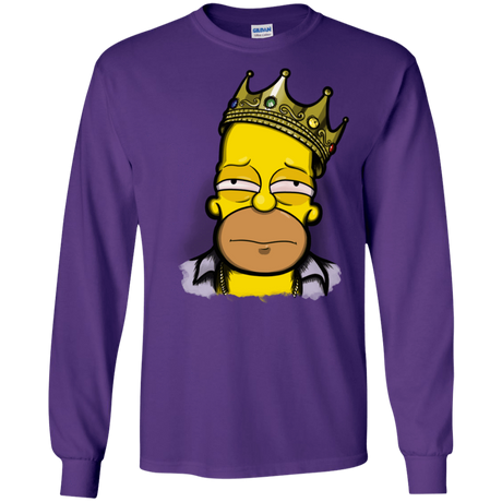 T-Shirts Purple / S Notorious Drink Men's Long Sleeve T-Shirt