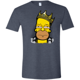 T-Shirts Heather Navy / S Notorious Drink Men's Semi-Fitted Softstyle