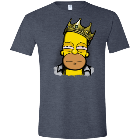 T-Shirts Heather Navy / S Notorious Drink Men's Semi-Fitted Softstyle