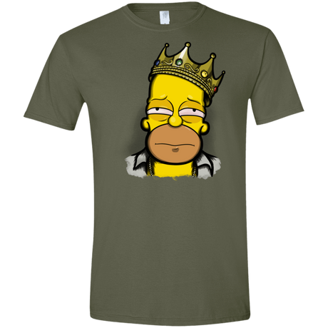 T-Shirts Military Green / S Notorious Drink Men's Semi-Fitted Softstyle