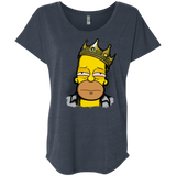 T-Shirts Vintage Navy / X-Small Notorious Drink Triblend Dolman Sleeve