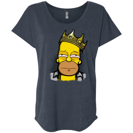 T-Shirts Vintage Navy / X-Small Notorious Drink Triblend Dolman Sleeve