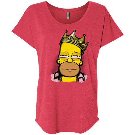 T-Shirts Vintage Red / X-Small Notorious Drink Triblend Dolman Sleeve