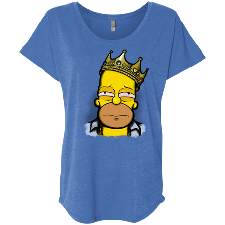 T-Shirts Vintage Royal / X-Small Notorious Drink Triblend Dolman Sleeve