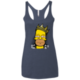 T-Shirts Vintage Navy / X-Small Notorious Drink Women's Triblend Racerback Tank