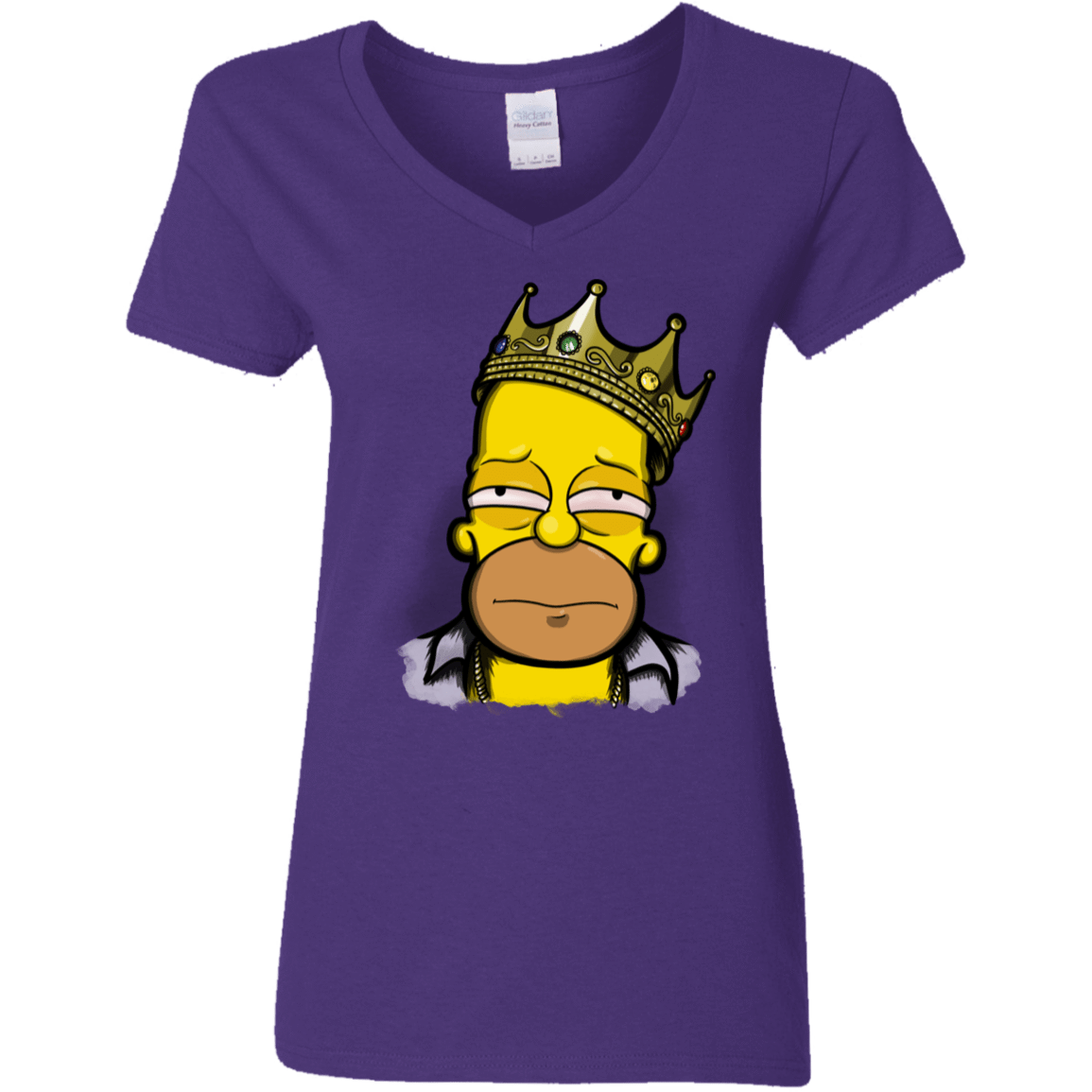 T-Shirts Purple / S Notorious Drink Women's V-Neck T-Shirt